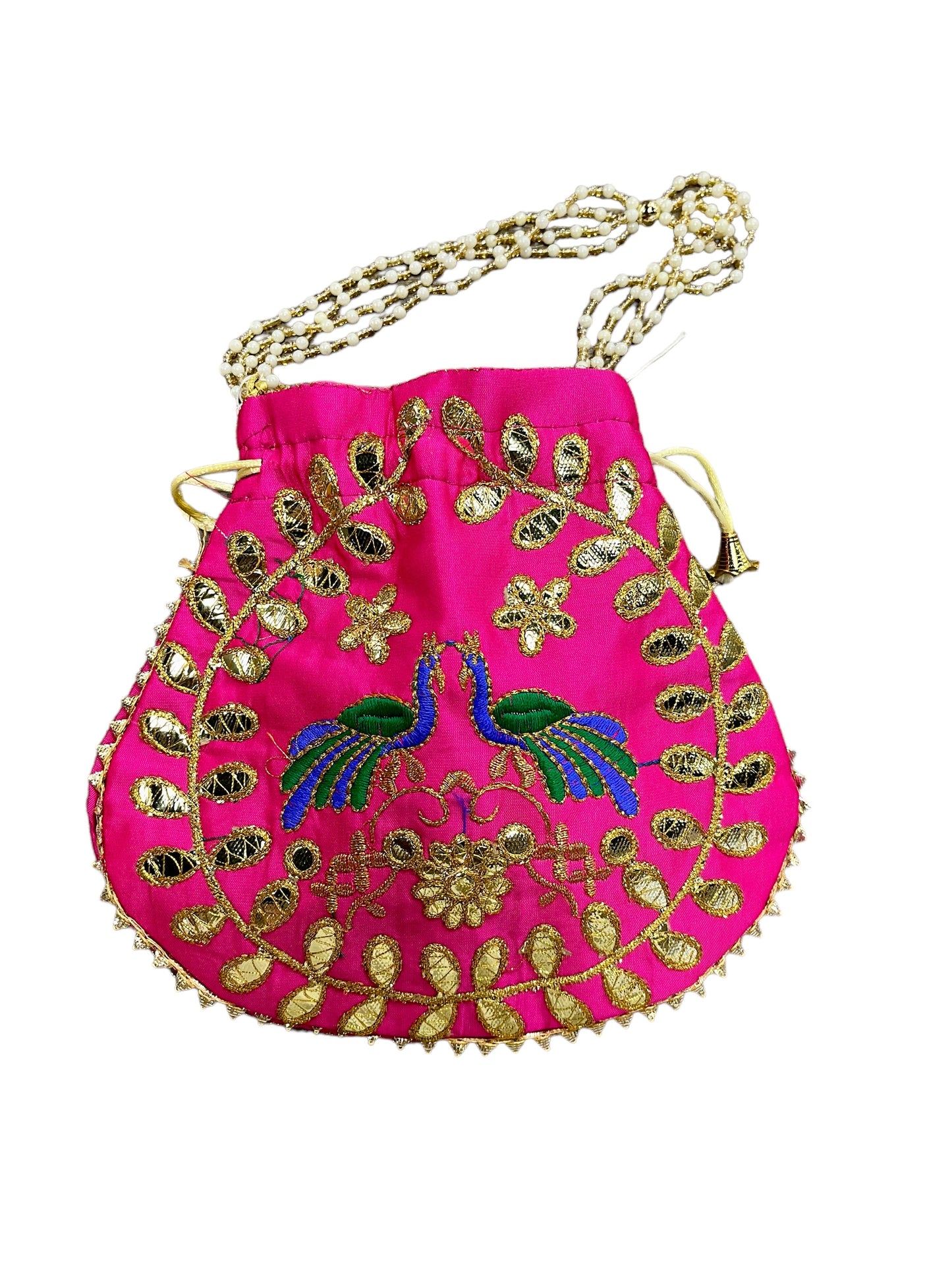 Peacock Potli Bags