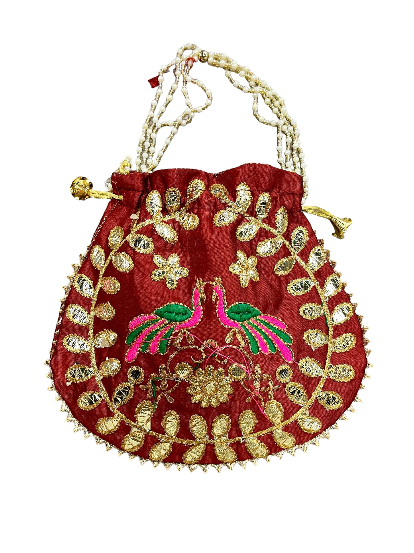 Peacock Potli Bags