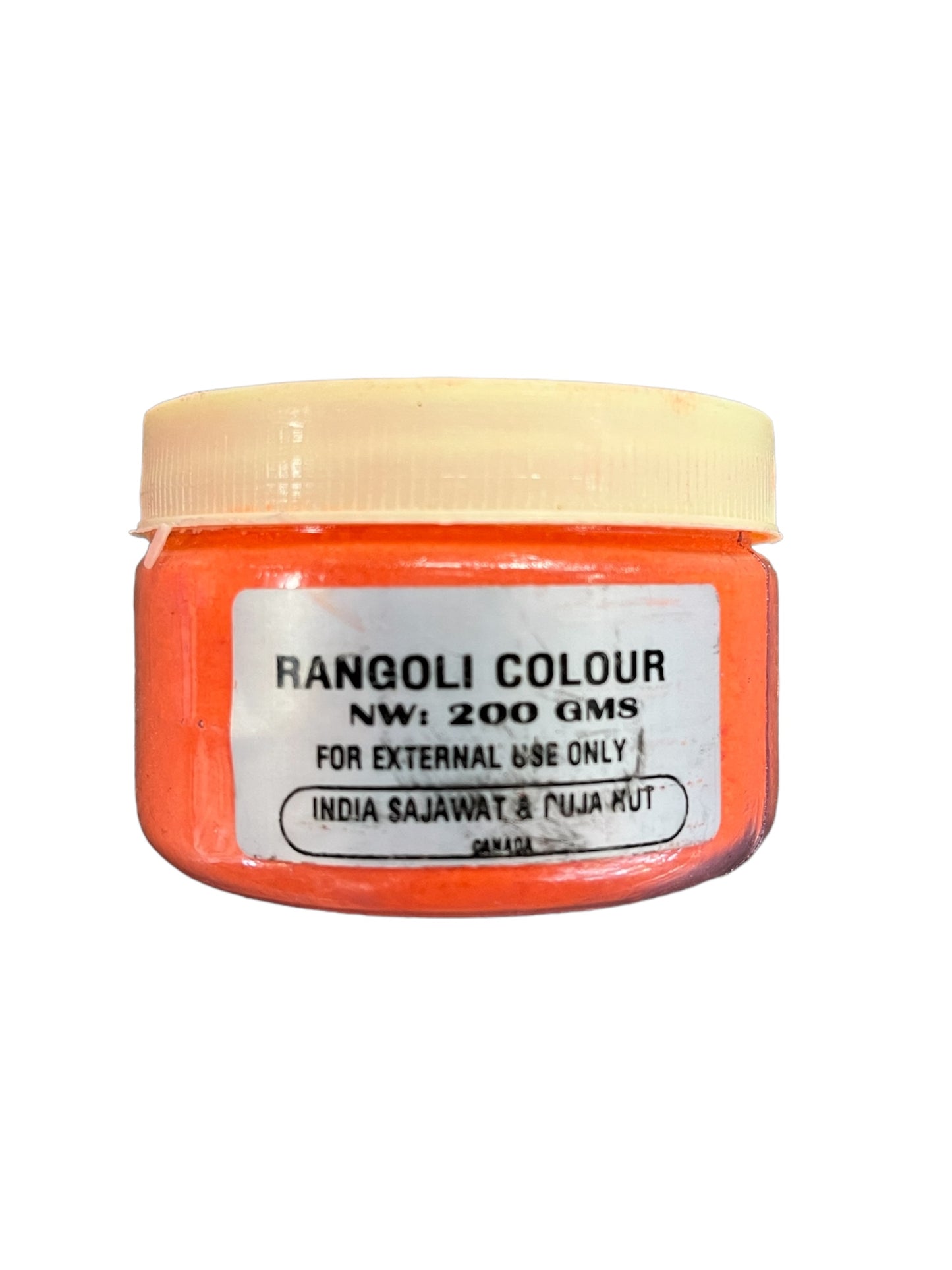 Rangoli Powder - Orange