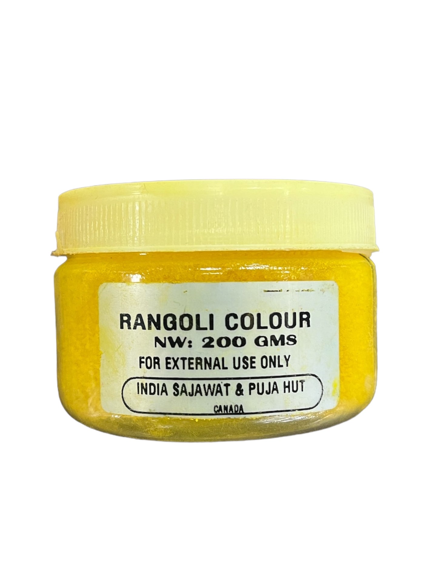 Rangoli Powder - Yellow