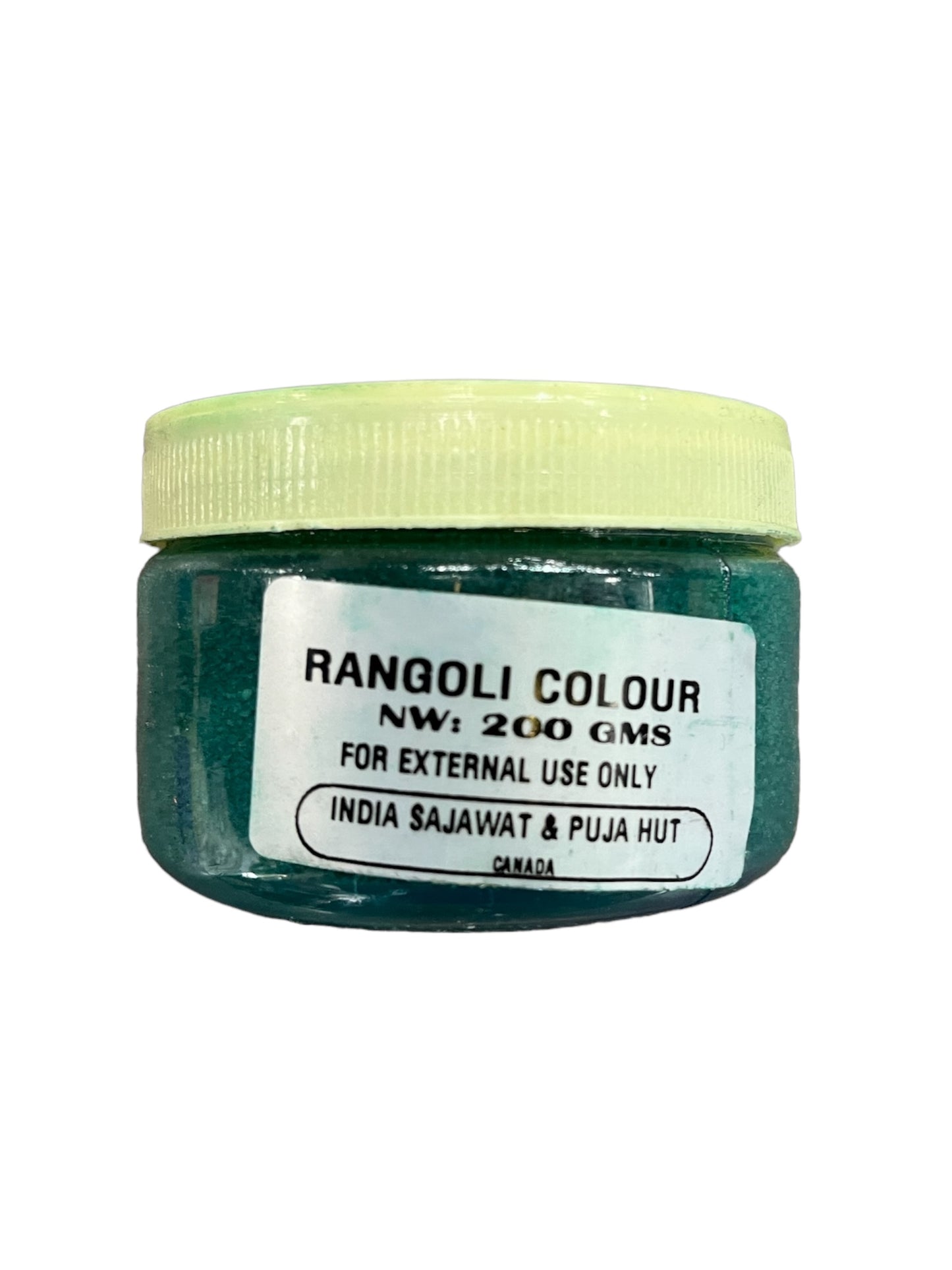 Rangoli Powder - Dark Green