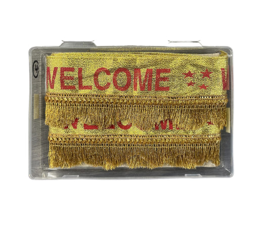 Welcome Ribbon - Gold