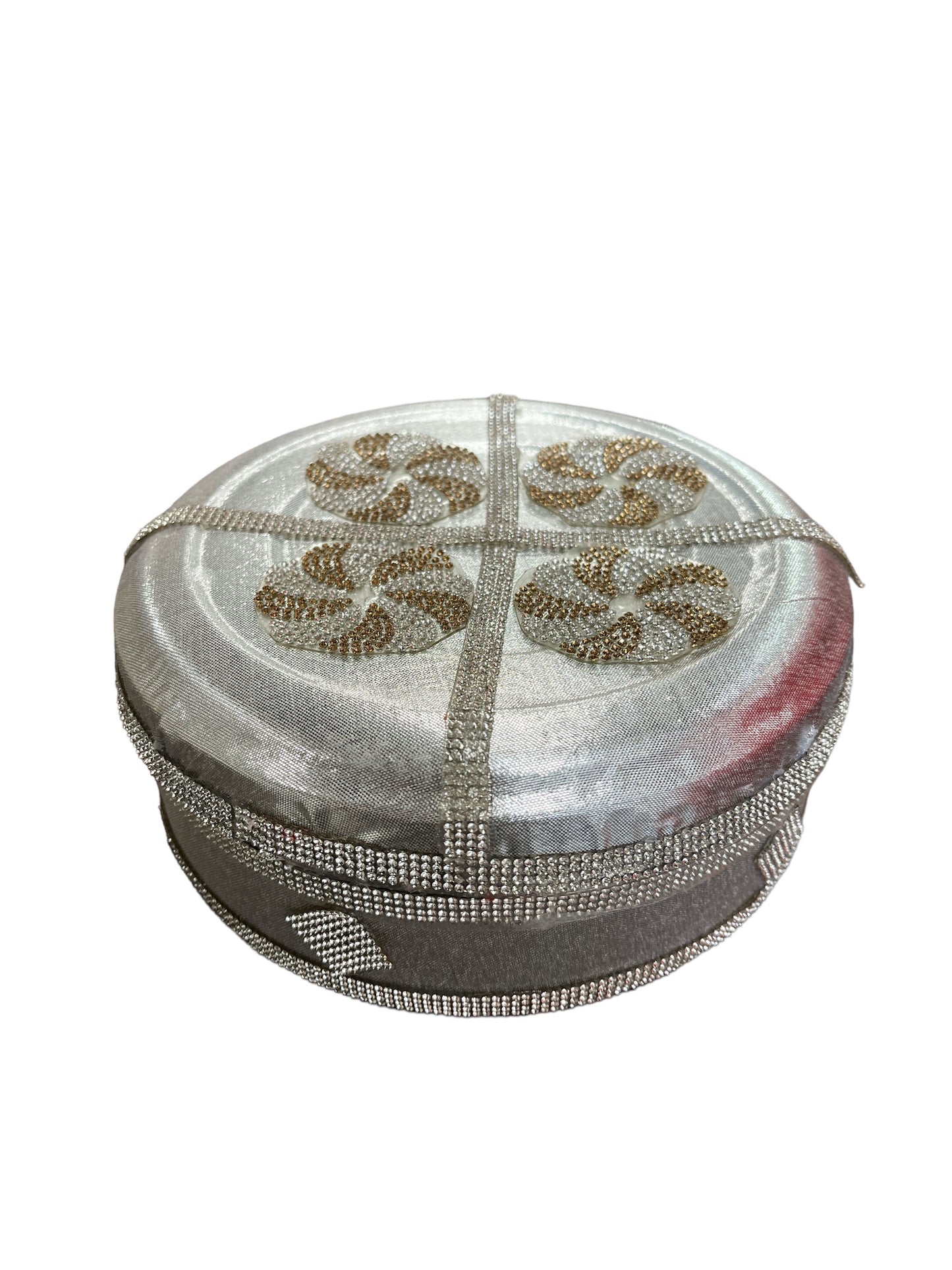 Silver Laddoo Box/Decorative Box