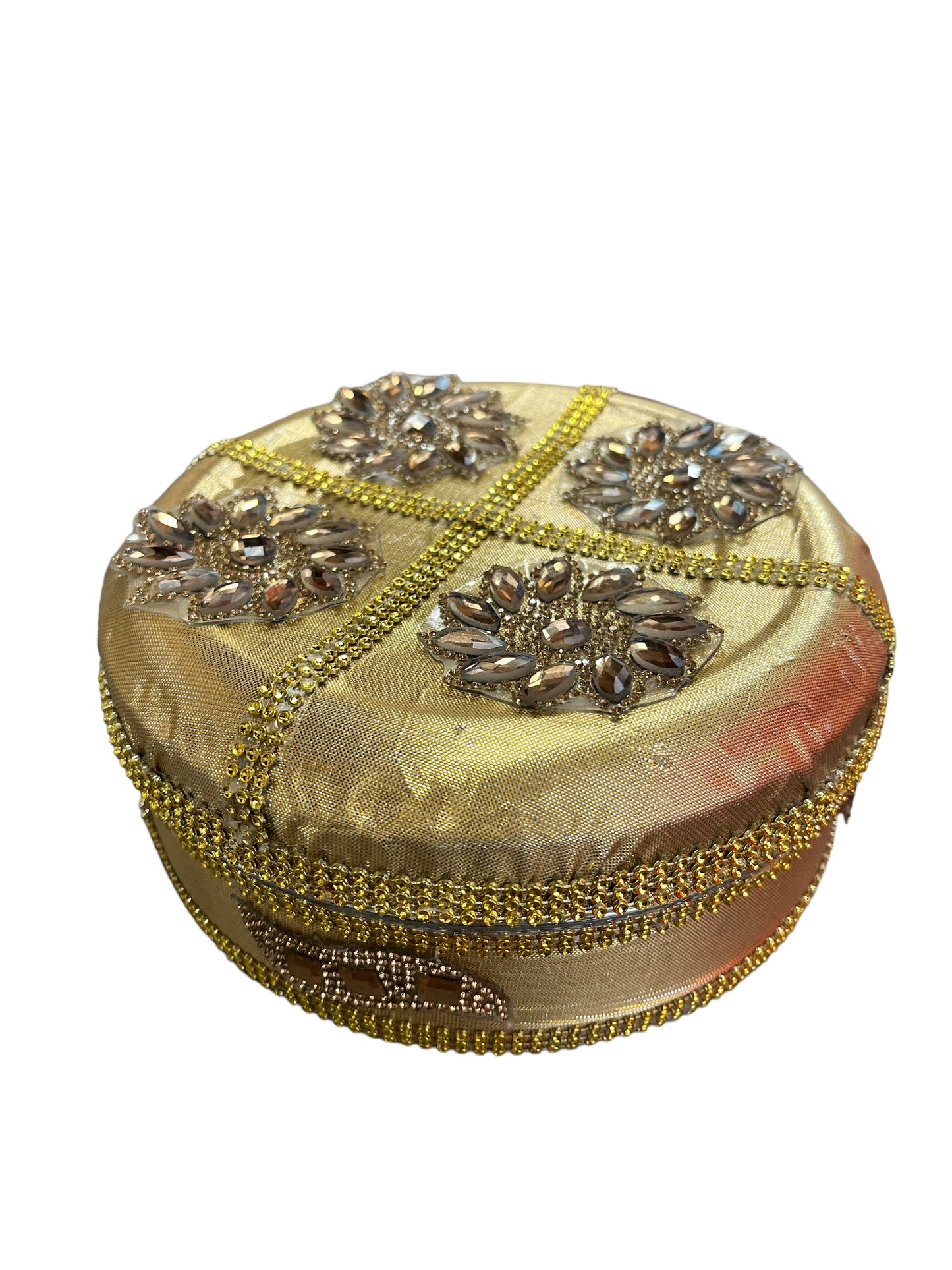 Gold Laddoo Box/Decorative Box