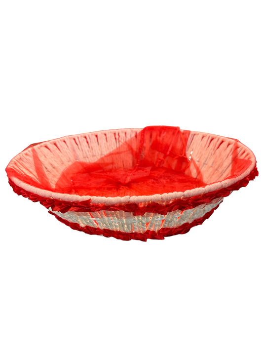 Red Woven Basket